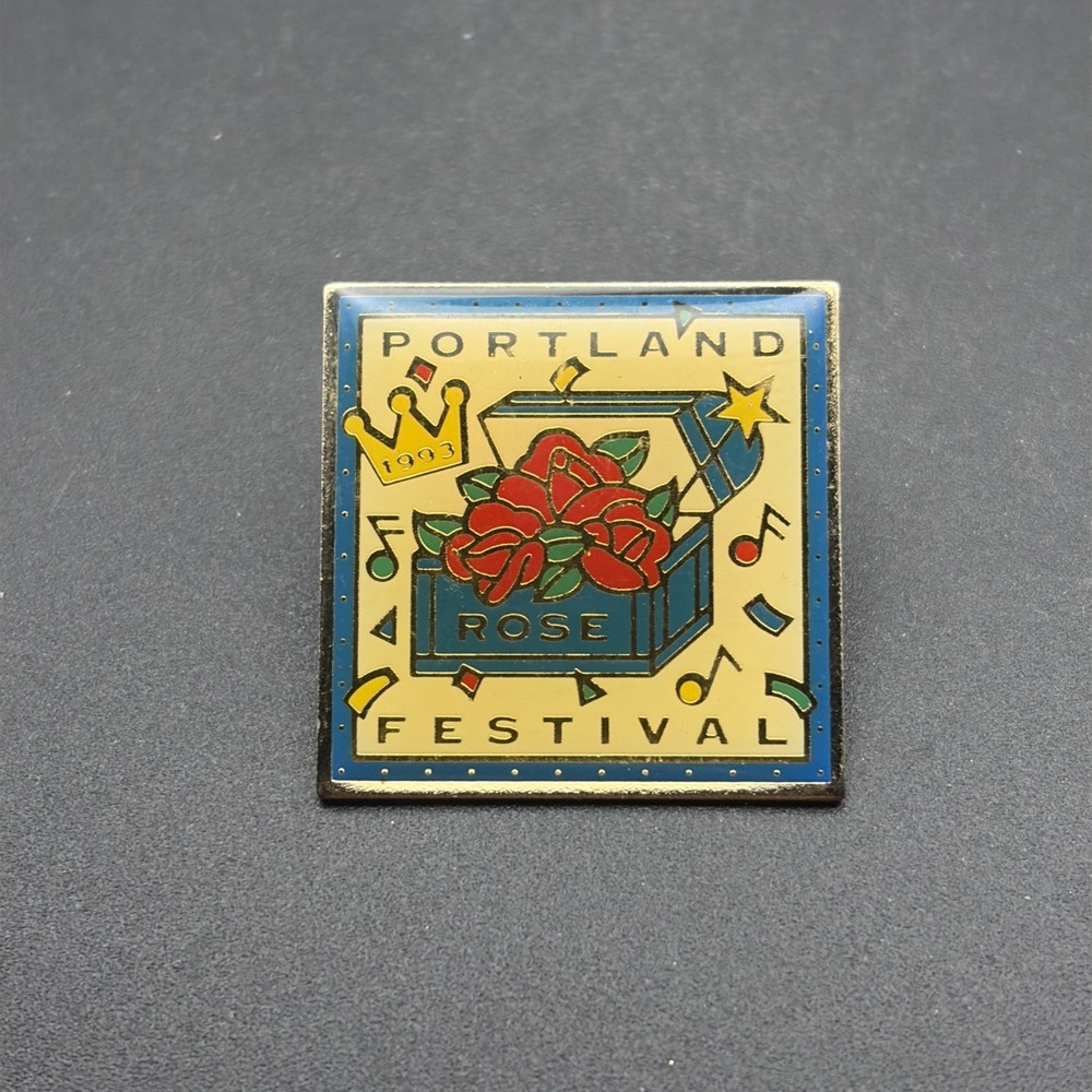 Portland Oregon Rose Festival 1993 Lapel Hat Pin‎